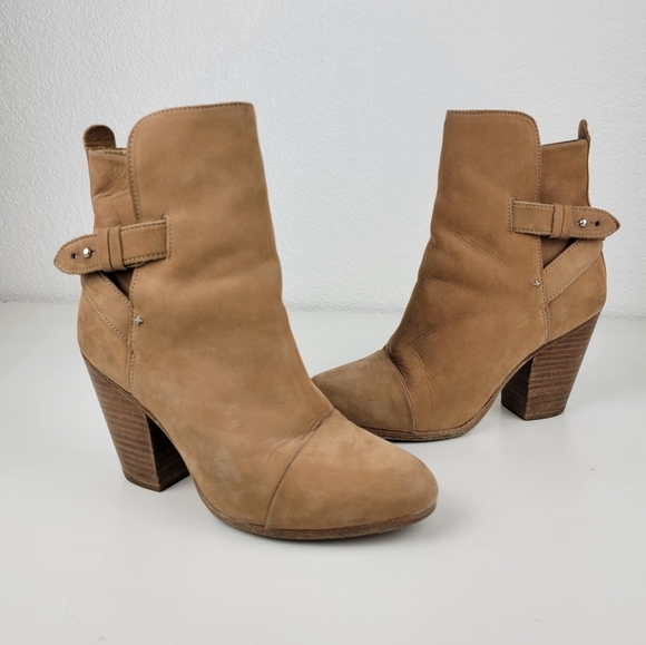 Rag & Bone Kinsey Bootie Camel Brown 37.5 - Picture 13 of 14